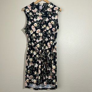 Floral Button Down Dress